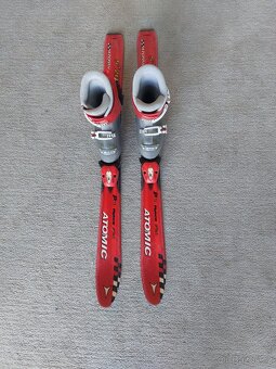 Dětský lyžařský set - lyže 100cm a lyžáky vel.32 - 7