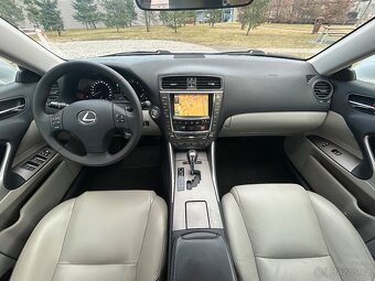 Lexus IS 250i V6 153KW AUTOMAT-KUŽE-KAMERA-PDC-VYHŘEV-2010 - 7