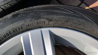 Letní sada ŠKODA Octavia, VW Golf 5x112 R16 p. 205/55/16 7mm - 7
