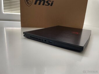 Herní notebook MSI- i7-10750H- Ram-8GB-RTX-3050Ti-4GB-512SSD - 7