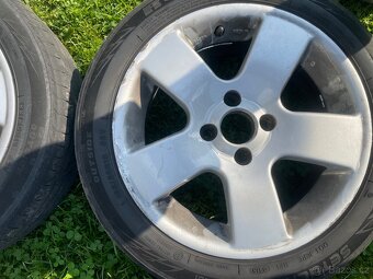 6ks Alu kol 4x100 195/50 R15 - 7