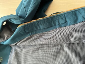 Dámská petrolejová turistická větrovka vel L lidl - 7