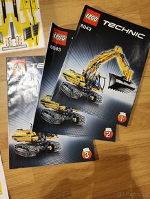 Prodám Lego Technic 8043 Bagr s motorem - 7