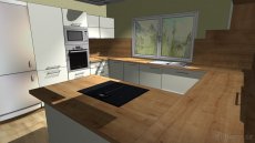 3d návrhy,vizualizace kuchyní a vestavných skříní online - 7