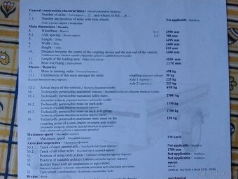 Prodám Tanatech 2700kg dvouosý - 7