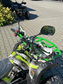 Dětská čtyřkolka Toronto125cc 1G7 Deluxe -zelené grafity - 7