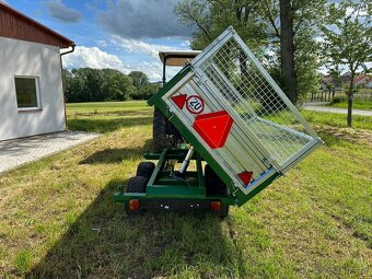 Traktorový třístranný návěs TTT 1500 SPZ - vlek - 7