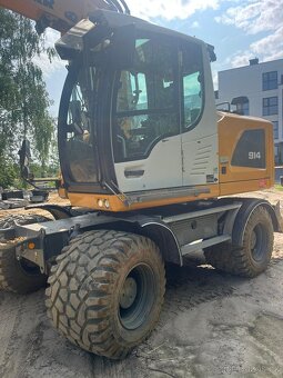 Kolové rypadlo LIEBHERR 914 kolový bagr LIEBHERR A914 - 7