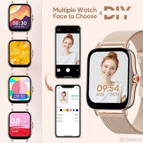 Chytré hodinky pro ženy ZKCREATION 1,69" HD IP67 - 7