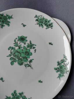 Nádherný servírovací talíř Sophienthal Fein Bayreuth 1945-48 - 7