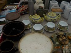 Porcelánový čajový servis,trocha plastiky a jiné - 7