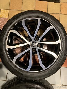 Alu kola Škoda R17 5X112 LETNÍ PNEU 225/45 R17 HAWK - 7