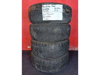 ALU disky Ford 5x108 R16 se zimnimi pneu 205/55 R16 - 7