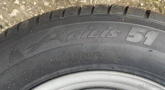 Nové plechové disky 7Jx16 5x108 ET46 Michelin 215/65 R16C - 7