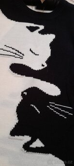 Shein kočičí svetrové šaty - NOVÉ - 7