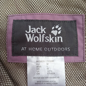 dámská jarní bunda Jack wolfskin M - L TOP STAV - 7
