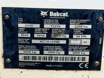 Manipulátor Bobcat T 2250 4x4 - 7