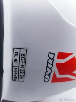 Motokrosová helma na motorku. Vel. 2XL. Nová - 7