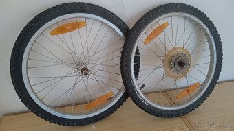 20" ráfky obuté, na dětské kolo - 7