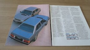 Prospekty Volvo 50. až 90. léta. - 7