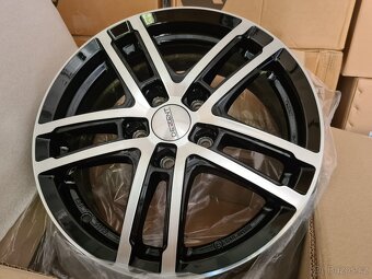 Alu kola DEZENT 5x112, 6Jx16, ET43, nové nepoužité. - 7
