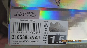 Tenisky skechers AIR, vel. 32/33, lehké, super - 7