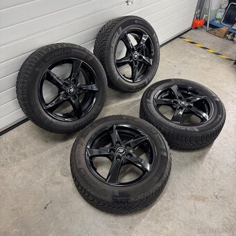 Alu kola Škoda 16”, Zimní 6mm 205/55 R16, 5x112, Octavia II - 7