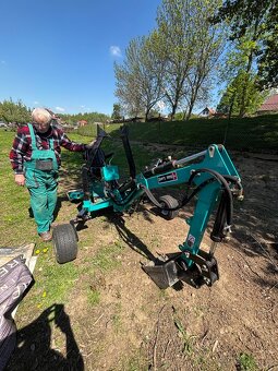 Kráčející bagr kopatko ,podkop - 7