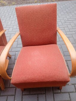 Křesla stolek Halabala - 7