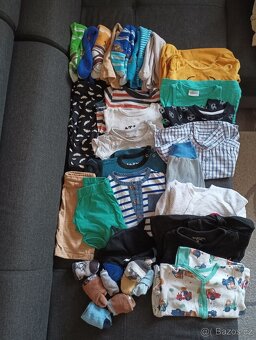 Oblečení pro chlapečka 161ks - velikost 80 a 86 - 7