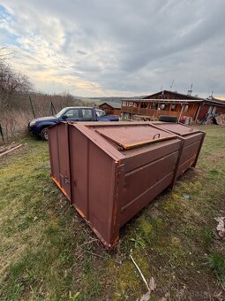 Hákový kontejner Abroll s víky - 7