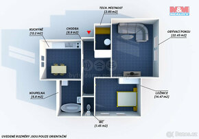 Prodej bytu 2+1, 69 m², Chudenice, ul. Rejchova - 7