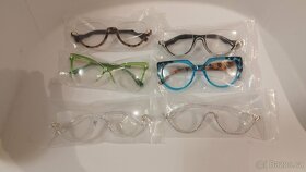 Nové dámské brýle, brýlové obruby s kamínky - 7