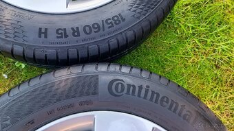 Alu Škoda Fabia 3, 5x100 R15 s pneu 185/60 R15, DOT 0724 - 7