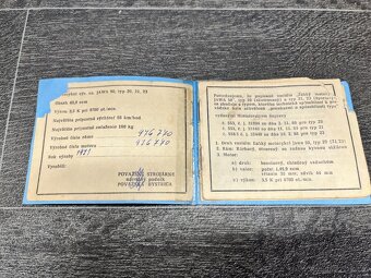 PRODÁM JAWA 21 PIONÝR R.V. 1971 S DOKLADY - 7
