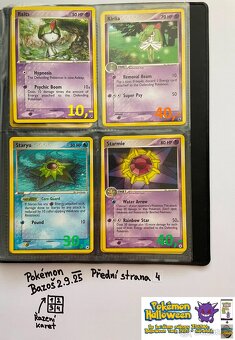 Kusové karty TCG Pokémon STARÉ PŘES 20LET (ORIGINÁL) - 7