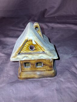 Vánoční domečky na čajovou svíčku. - 7