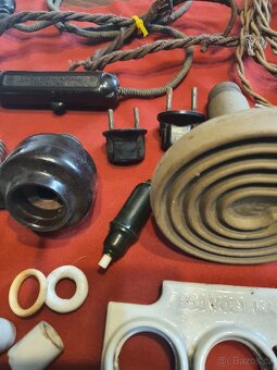 Staré keramické-bakelitove vypínače - 7