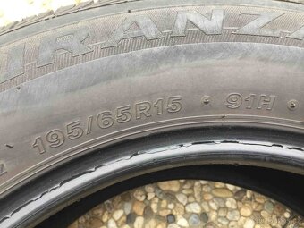 2ks STARŠÍCH letních pneu Bridgestone 195/65/15 DOT xx10 - 7