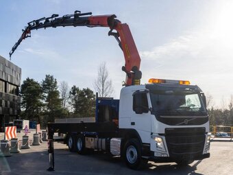 Volvo FM 460 - 6x2 - Valník + HR-PALFINGER PK 42002 + JIB – - 7