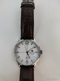 Tommy Hilfiger hodinky, kožený pásek - 7