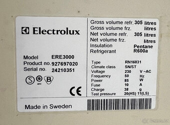 Lednice bez mrazáku Electrolux ERE3000 - 7