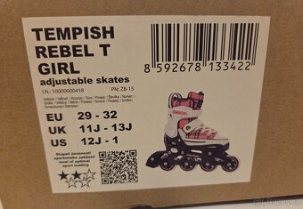Dětské holčičí in-line brusle Tempish Rebel T Girl - 7