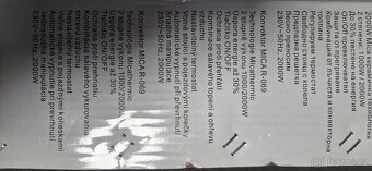 Convektor Mica Rohnson R-069 / nepoužité/ - 7