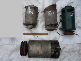 prodám řemenice, kardan, dynama, magneto, benzínové autové t - 7