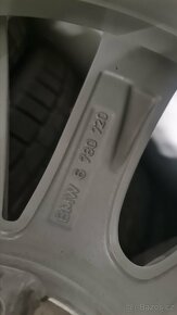 BMW řada 5 a 6 zimní sada alu kol original - 7