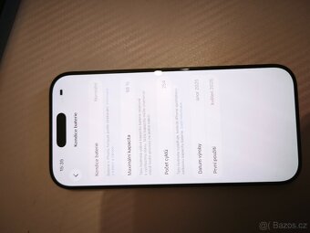 Apple iPhone 16 pro 256GB 98% baterie . BLACK. - 7