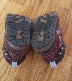 Dívčí celoroční kožené boty D.D.step v.21 - 7