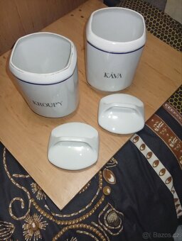 2 STARÉ PORCELANOVÉ DÓZY - 7