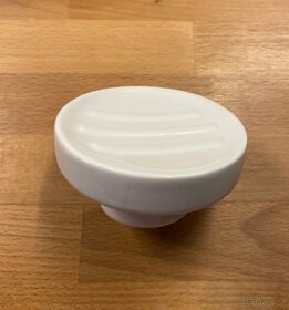 2 ks nová mýdlenka keramika chrom - bormo NIMCO - 7
